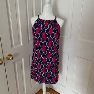 Escapada Alice dress with seahorses